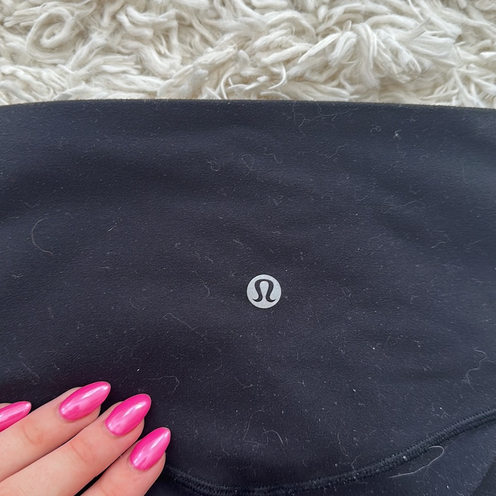 Black lululemon align leggings
